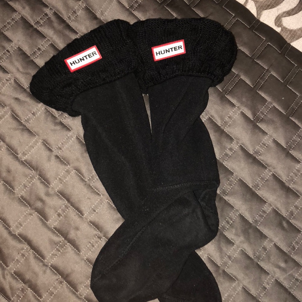 Black hunter socks